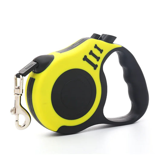 Red 3m automatic retractable leash for small dogs