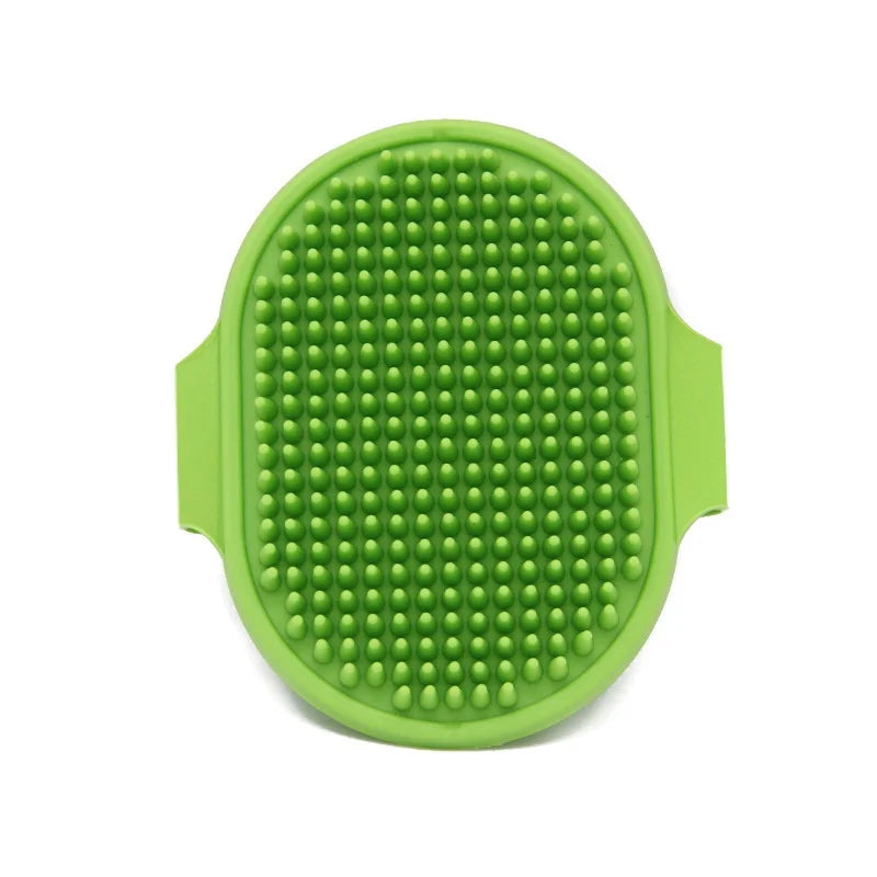 Soft Silicone Pet Grooming Brush – Dog & Cat Bath Massage Comb for Hair Removal
