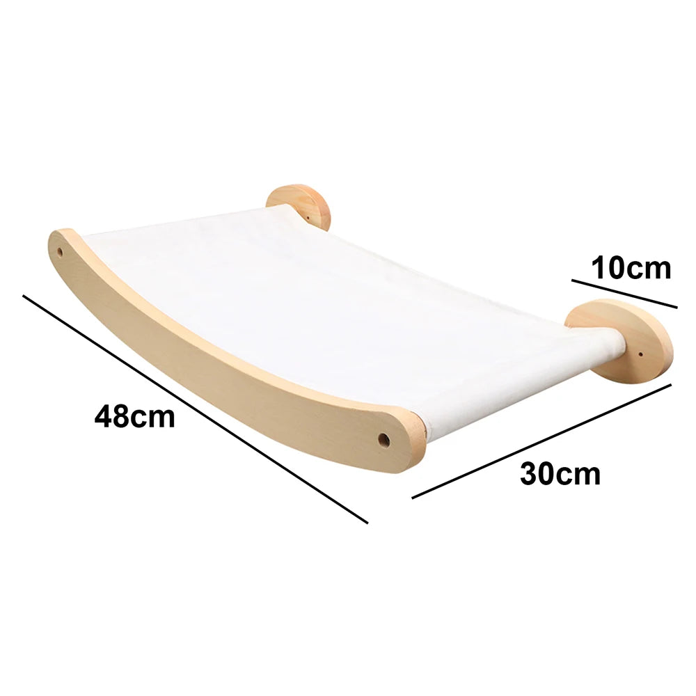 Wall-Mounted Cat Furniture – Wooden Climbing Shelves, Hammocks & Scratching Posts