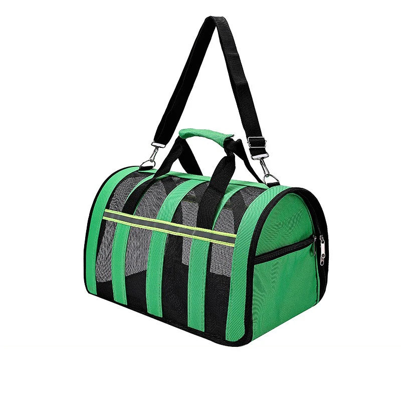 Breathable Pet Travel Bag – Portable Carrier for Dogs & Cats