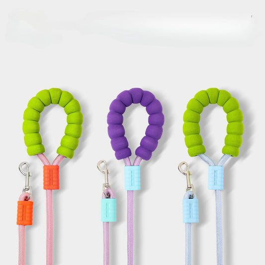 Colorful nylon harness and leash combo for small dogs