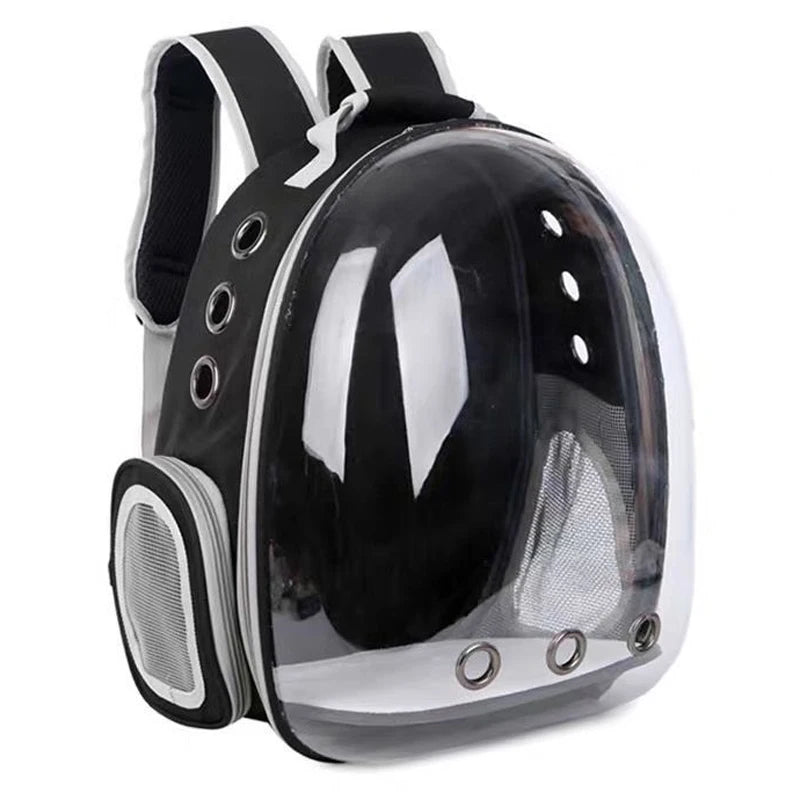 Pet Carrier Backpack – Transparent Space Capsule for Cats & Dogs