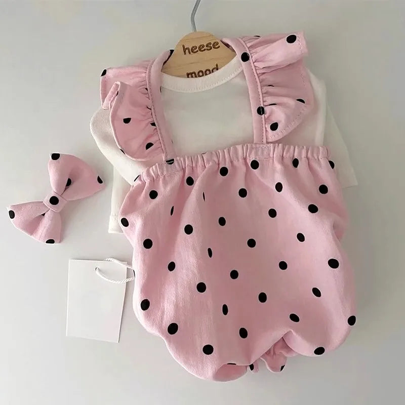 Dog Summer Dress Black & White Plaid