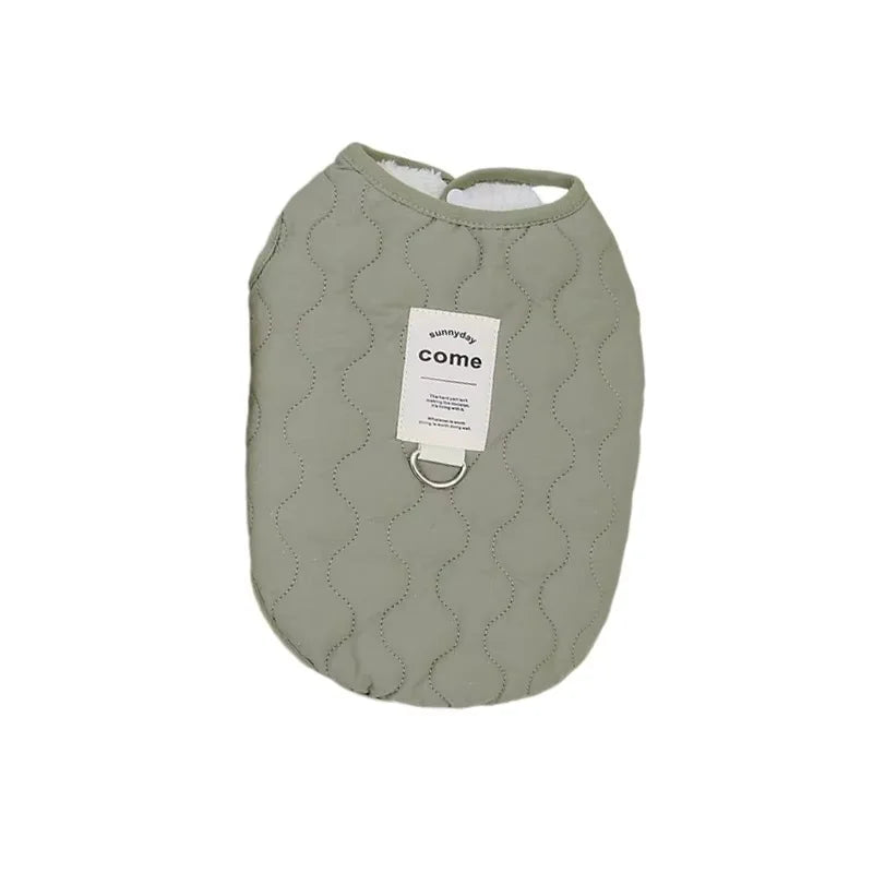Winter Cotton Dog Vest for Small & Medium Pets