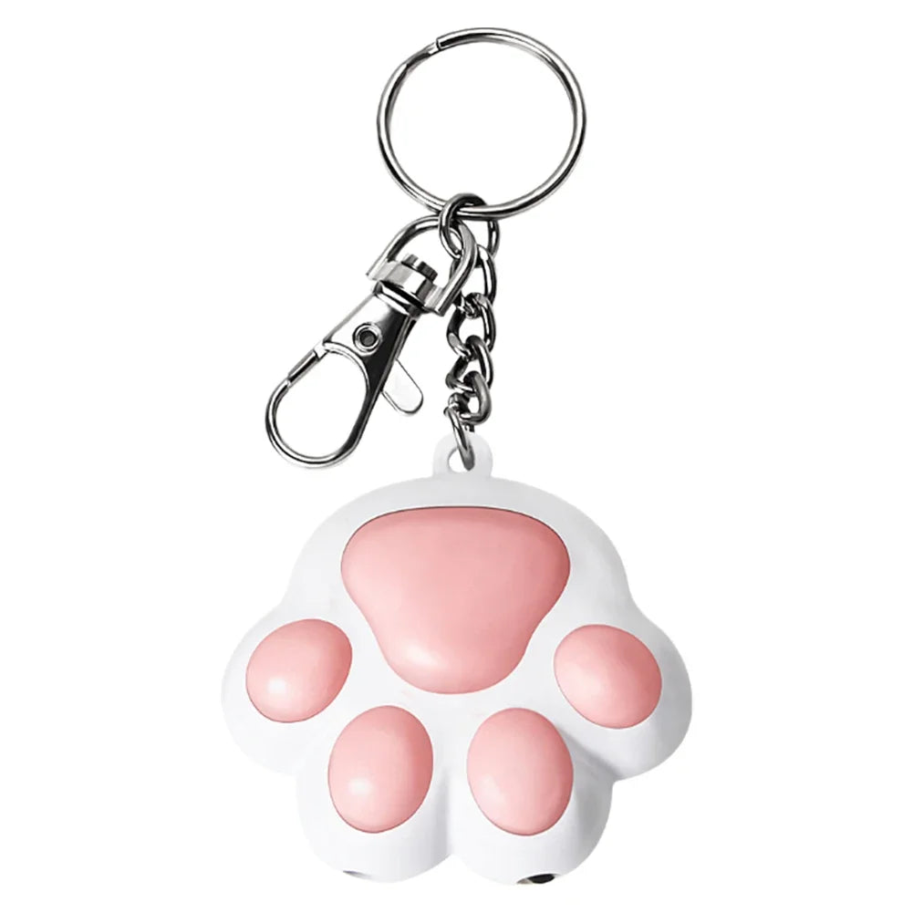 Rechargeable Cat Laser Toy with Multiple Patterns – Interactive LED Light Paw Shape for Training & Play