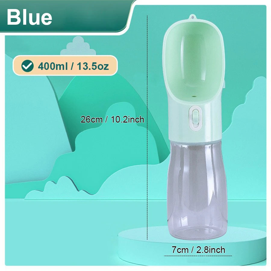 outdoor dog hydration bottle 400ml