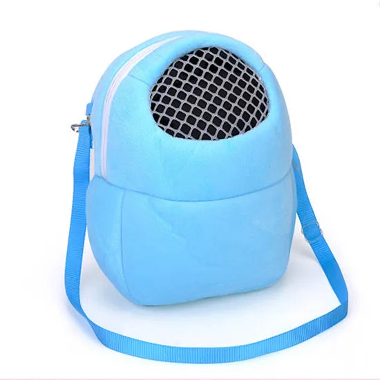 soft warm pet carrier bag with mesh ventilation