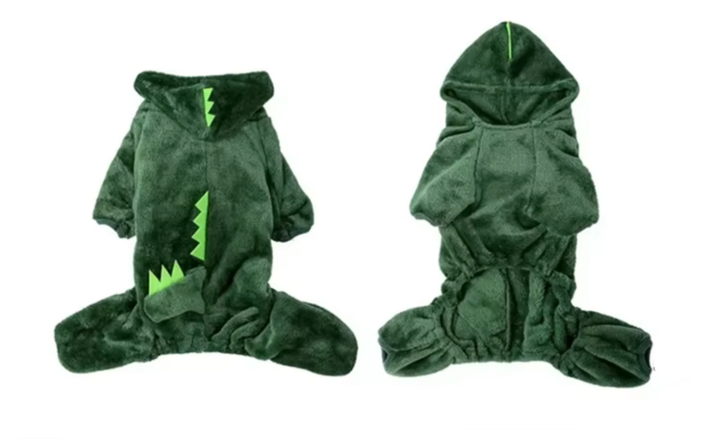Pet Dinosaur Costume – Warm Winter Outfit