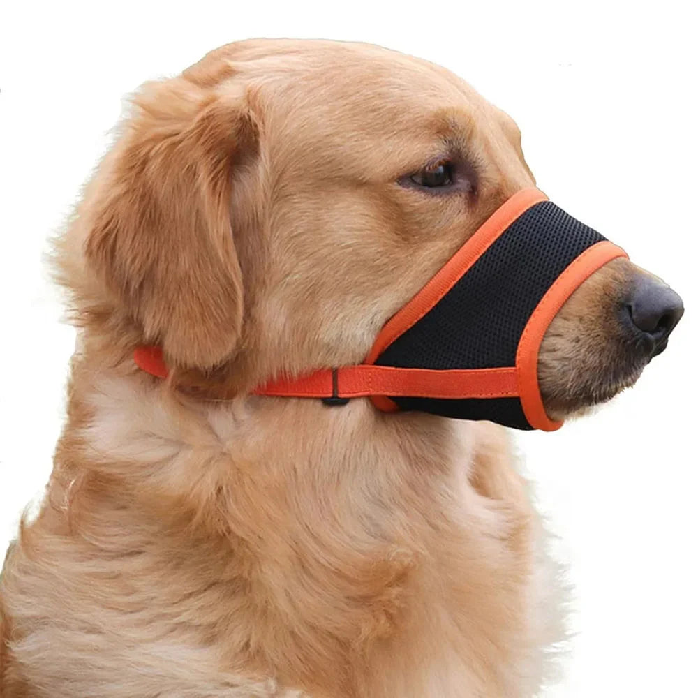 Dog Muzzle – Anti-Biting & Barking Adjustable Mesh
