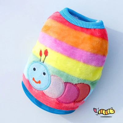 Cute Winter Dog Clothes – Warm Vest for Small Dogs & Cats