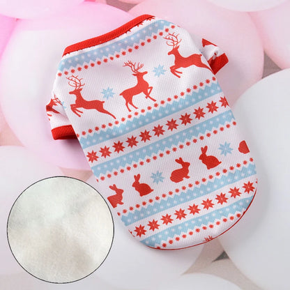 Winter Warm Dog Clothes – Cute Hoodies for Small Dogs & Cats