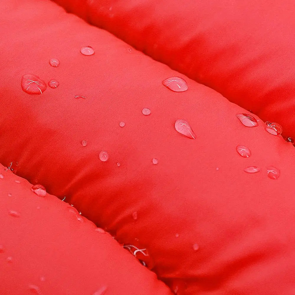 Grey reversible winter dog coat – fleece padded design