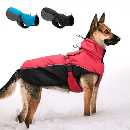 Waterproof Winter Dog Coat – Warm Jacket for Large Dogs