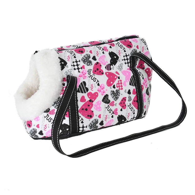 Classic Pet Carrier – Cozy Bag for Small Dogs & Cats