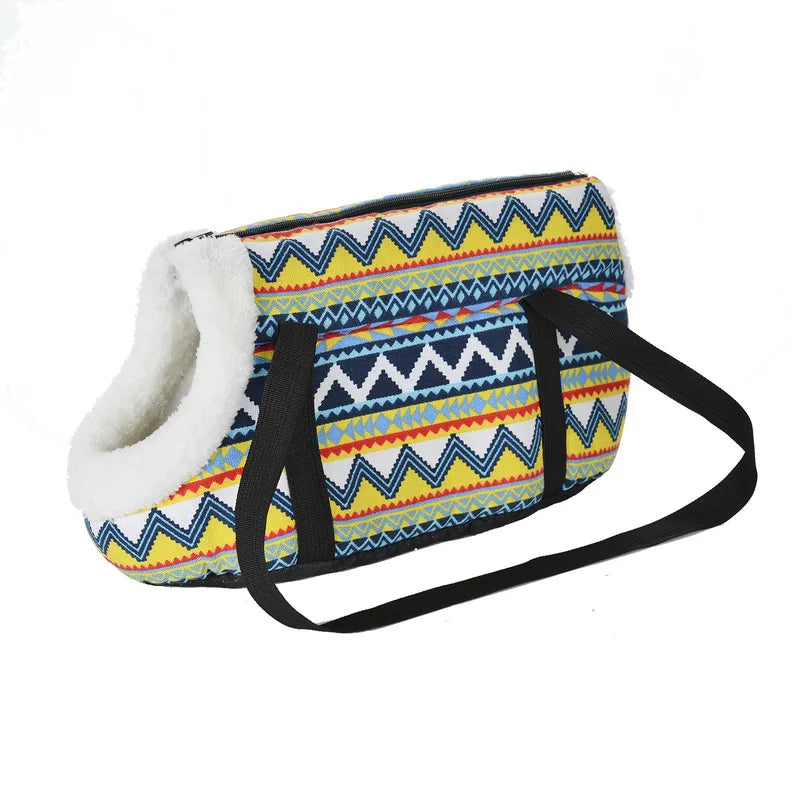 Classic Pet Carrier – Cozy Bag for Small Dogs & Cats