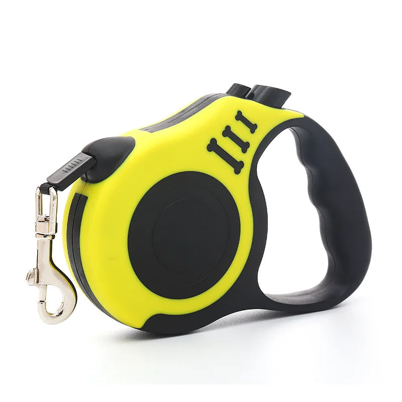 Red 3m automatic retractable leash for small dogs
