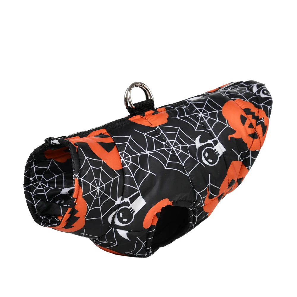 Halloween Dog Costume – Waterproof Warm Jacket for Pets