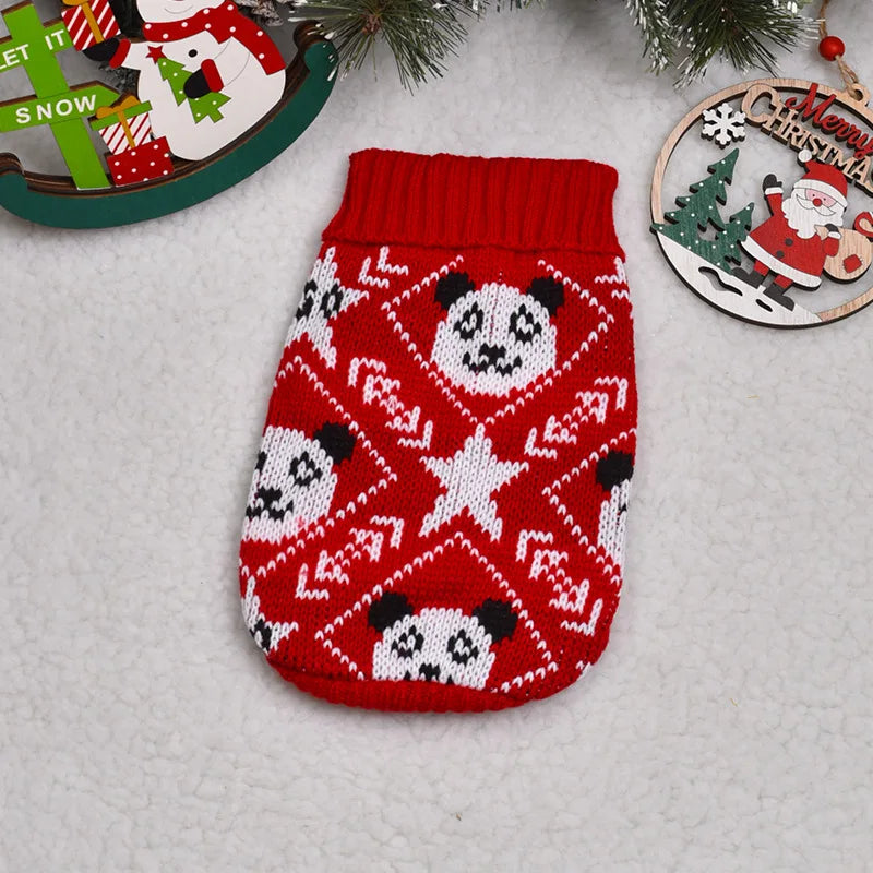 Christmas Dog Sweater – Winter Knitwear