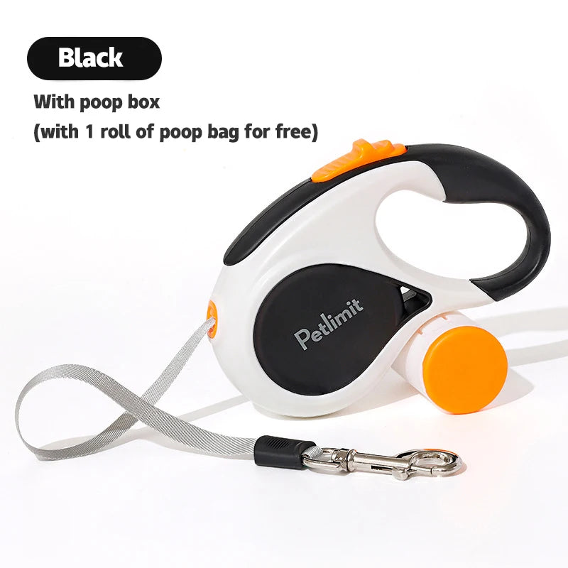 Automatic Retractable Dog Leash – 3M/5M Extendable Lead