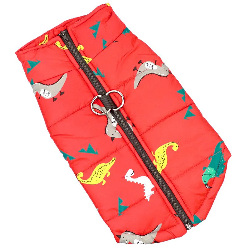 Waterproof Winter Dog Coat – Warm Cotton Jacket for Pets