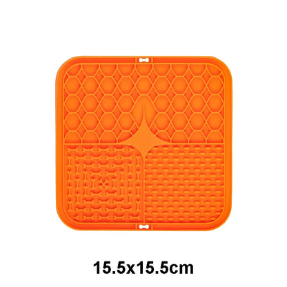 Pet Lick Silicone Mat – Slow Feeder for Dogs
