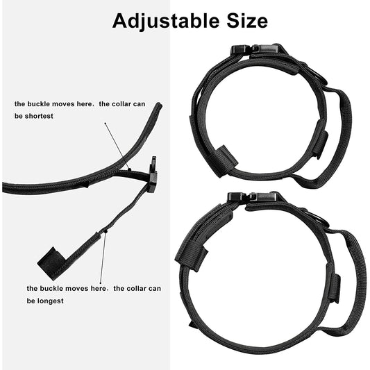 Tactical Dog Collar & Leash – Adjustable & Durable