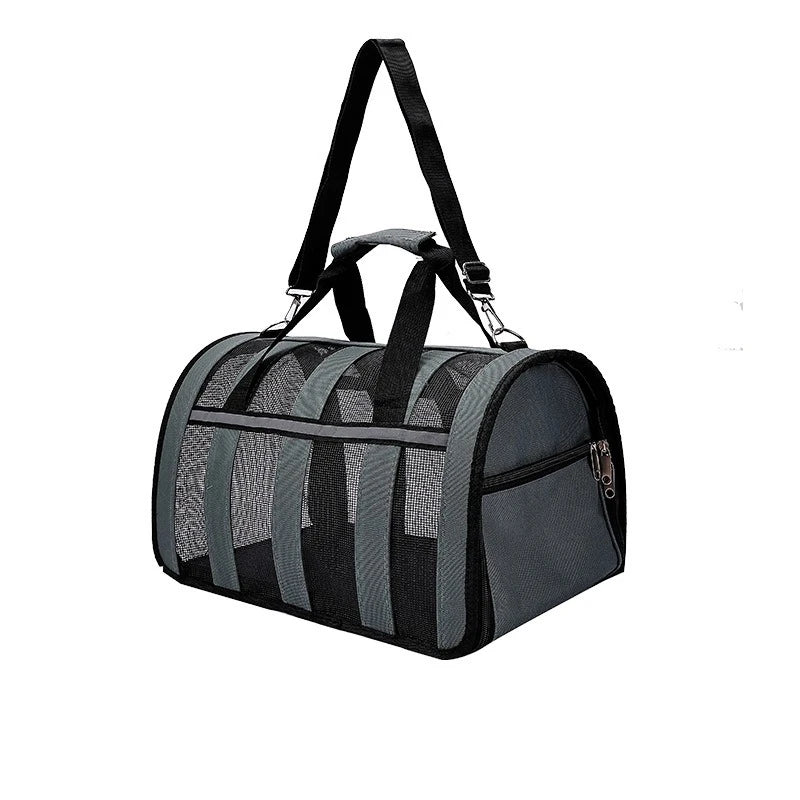 Breathable Pet Travel Bag – Portable Carrier for Dogs & Cats