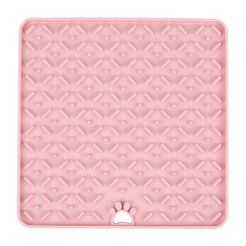 Pet Lick Mat Silicone – Slow Feeder Pad for Dogs & Cats