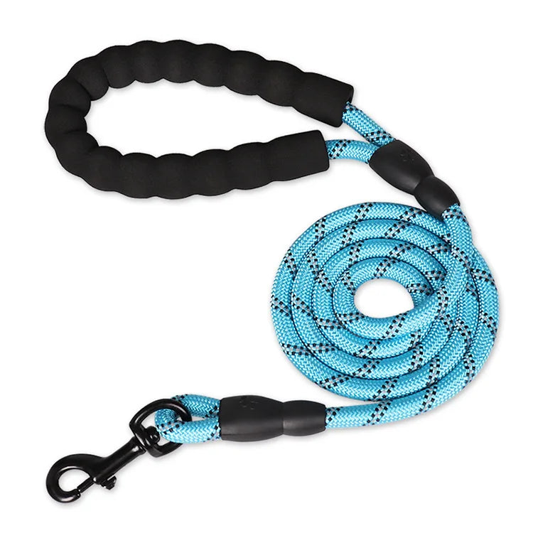 Strong Dog Leash with Soft Handle – Durable Rope in 120/150/200/300cm