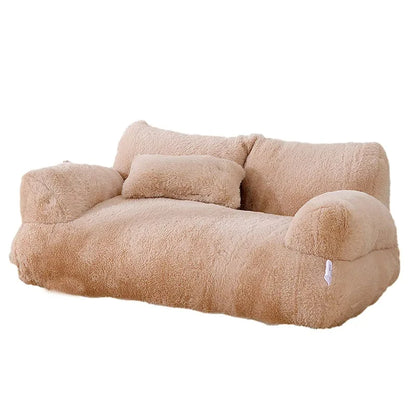 Luxury Cat Bed Sofa – Warm Winter Nest for Cats & Small Dogs
