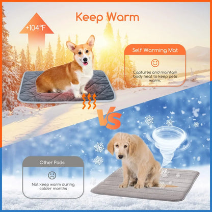 warm washable crate pad for pets
