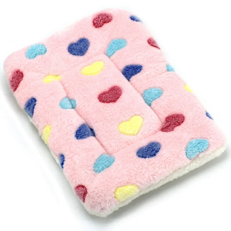 Soft Cat & Dog Bed Mat – Warm Plush Pet Sleeping Pad