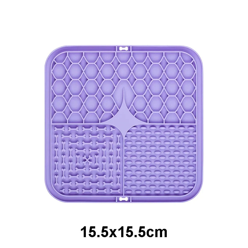 Pet Lick Silicone Mat – Slow Feeder for Dogs