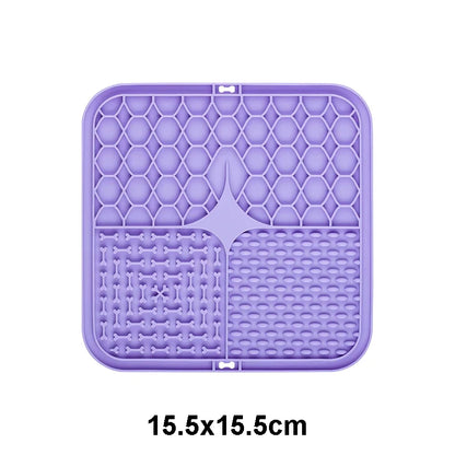 Pet Lick Silicone Mat – Slow Feeder for Dogs