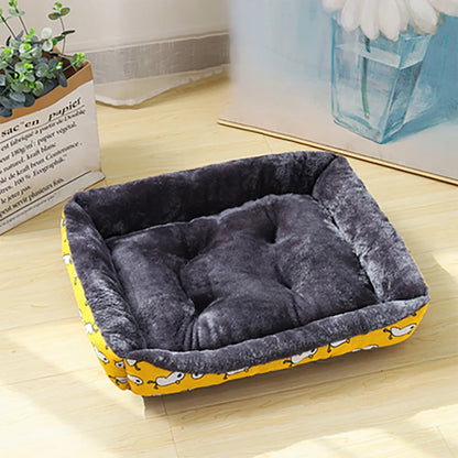 Luxury Soft Pet Bed for Dogs & Cats – Cozy Washable Sofa Basket for Small, Medium, and Large Pets