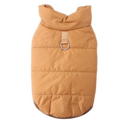 Windproof Winter Dog Jacket – Warm Coat for Small & Medium Dogs