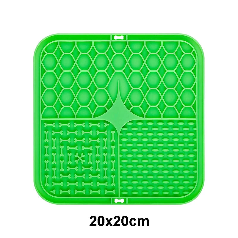 Pet Lick Silicone Mat – Slow Feeder for Dogs