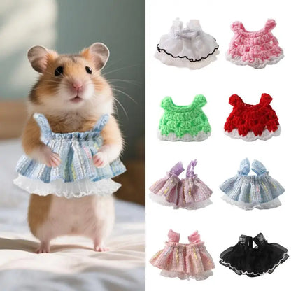 cute hamster dress outfit clothes for small pets