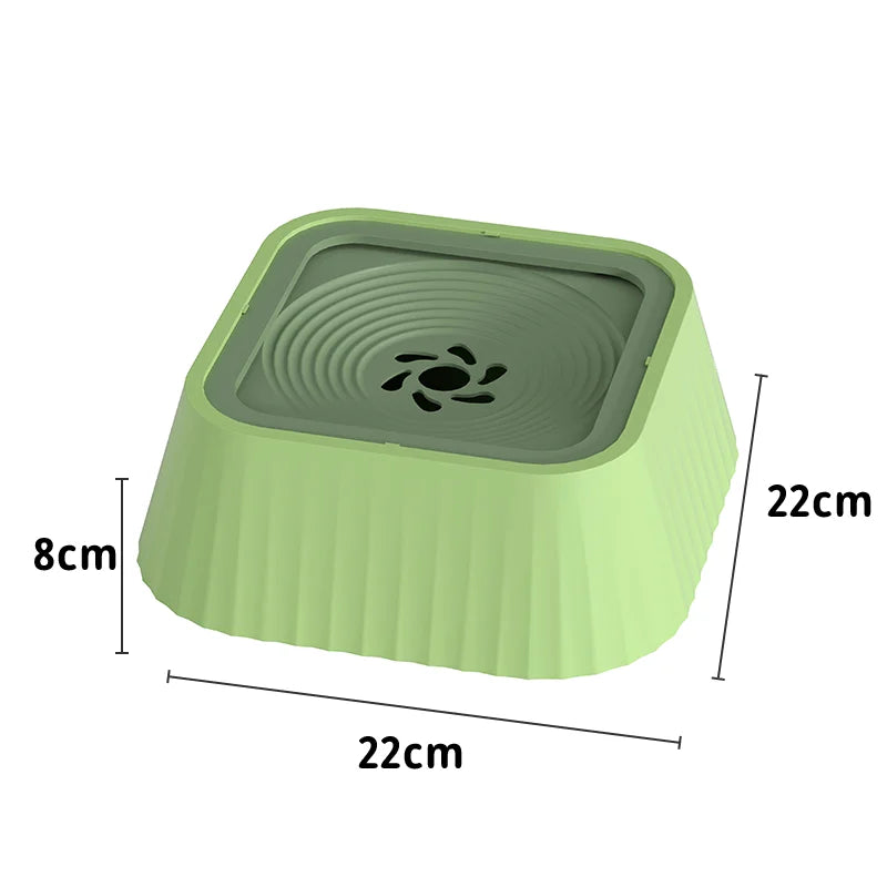 Anti-Spill Pet Water Bowl – Filtered Floating Design for Dogs & Cats