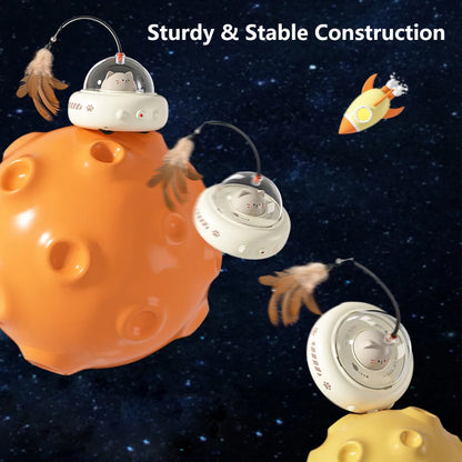 "Pet training and play toy for active and healthy cats"