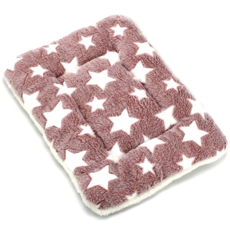 Soft Cat & Dog Bed Mat – Warm Plush Pet Sleeping Pad