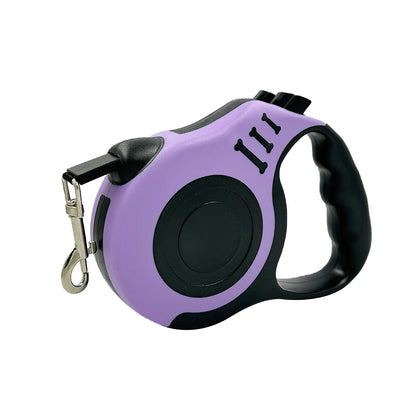 Retractable Dog Leash 3m/5m – Durable Nylon for Small Pets