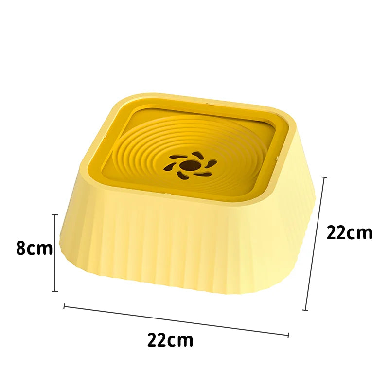 Anti-Spill Pet Water Bowl – Filtered Floating Design for Dogs & Cats