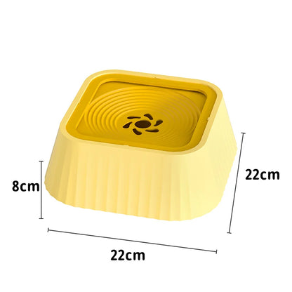 Anti-Spill Pet Water Bowl – Filtered Floating Design for Dogs & Cats