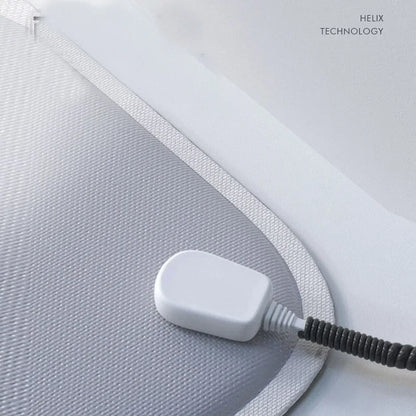 Close-up of pet heating pad with waterproof design