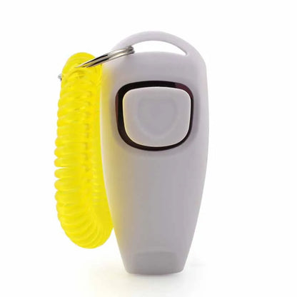 2 in 1 Pet Training Clicker with Whistle – Dog Training Assistant Tool