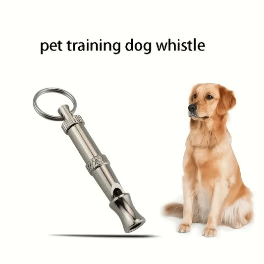adjustable dog training whistle stainless steel