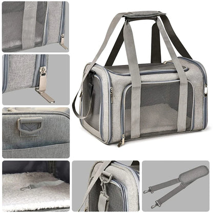 small pet carrier with shoulder strap