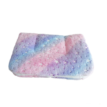 Soft Fleece Dog & Cat Bed Mat – Thickened Warm Pet Blanket