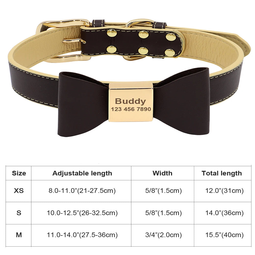 Personalized Cat & Dog Collar with Crystal Rhinestones – Adjustable Collar with Custom Engraved Anti-Lost ID Tag